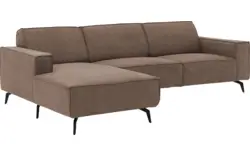 Goossens loungebank hercules bruin microvezel - 8235101-goossens-hercules-bank-microvezel-bruin-01