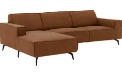 Goossens loungebank hercules bruin microvezel - 8235102-goossens-hercules-bank-microvezel-bruin-01