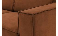 Goossens loungebank hercules bruin microvezel - 8235102-goossens-hercules-bank-microvezel-bruin-01