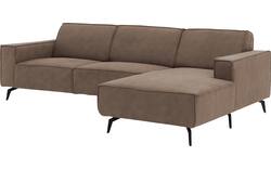 Goossens loungebank hercules bruin microvezel - 8235105-goossens-hercules-bank-microvezel-bruin-01