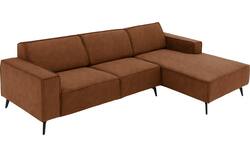 Goossens loungebank hercules bruin microvezel - 8235106-goossens-hercules-bank-microvezel-bruin-01