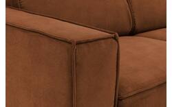 Goossens loungebank hercules bruin microvezel - 8235106-goossens-hercules-bank-microvezel-bruin-01