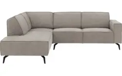Goossens hoekbank hercules grijs microvezel - 8235115-goossens-hercules-bank-microvezel-grijs-01