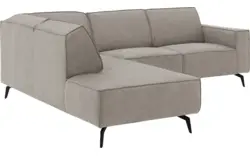 Goossens hoekbank hercules grijs microvezel - 8235115-goossens-hercules-bank-microvezel-grijs-01