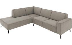 Goossens hoekbank hercules grijs microvezel - 8235115-goossens-hercules-bank-microvezel-grijs-01