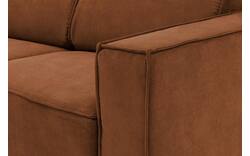 Goossens hoekbank hercules bruin microvezel - 8235117-goossens-hercules-bank-microvezel-bruin-01