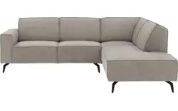 Goossens hoekbank hercules grijs microvezel - 8235118-goossens-hercules-bank-microvezel-grijs-01