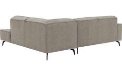 Goossens hoekbank hercules grijs microvezel - 8235118-goossens-hercules-bank-microvezel-grijs-01