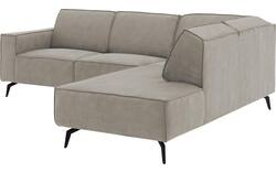 Goossens hoekbank hercules grijs microvezel - 8235118-goossens-hercules-bank-microvezel-grijs-01