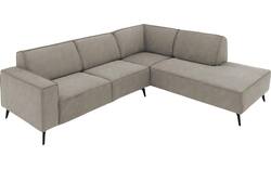 Goossens hoekbank hercules grijs microvezel - 8235118-goossens-hercules-bank-microvezel-grijs-01