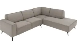 Goossens hoekbank hercules grijs microvezel - 8235118-goossens-hercules-bank-microvezel-grijs-01