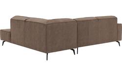 Goossens hoekbank hercules bruin microvezel - 8235119-goossens-hercules-bank-microvezel-bruin-01
