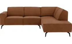 Goossens hoekbank hercules bruin microvezel - 8235120-goossens-hercules-bank-microvezel-bruin-01