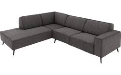 Goossens hoekbank hercules grijs microvezel - 8235121-goossens-hercules-bank-microvezel-grijs-01