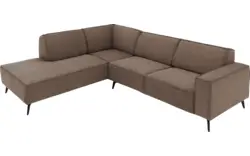 Goossens hoekbank hercules bruin microvezel - 8235123-goossens-hercules-bank-microvezel-bruin-01