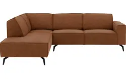 Goossens hoekbank hercules bruin microvezel - 8235124-goossens-hercules-bank-microvezel-bruin-01
