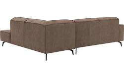 Goossens hoekbank hercules bruin microvezel - 8235127-goossens-hercules-bank-microvezel-bruin-01