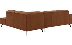Goossens hoekbank hercules bruin microvezel - 8235128-goossens-hercules-bank-microvezel-bruin-01