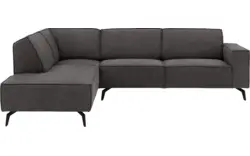 Goossens hoekbank hercules grijs microvezel - 8235129-goossens-hercules-bank-microvezel-grijs-01