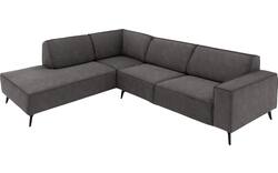 Goossens hoekbank hercules grijs microvezel - 8235129-goossens-hercules-bank-microvezel-grijs-01