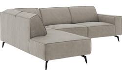 Goossens hoekbank hercules grijs microvezel - 8235130-goossens-hercules-bank-microvezel-grijs-01