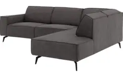 Goossens hoekbank hercules grijs microvezel - 8235133-goossens-hercules-bank-microvezel-grijs-01