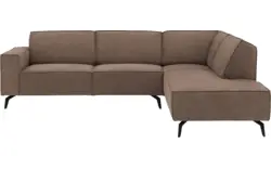 Goossens hoekbank hercules bruin microvezel - 8235135-goossens-hercules-bank-microvezel-bruin-01