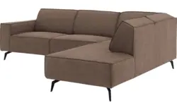 Goossens hoekbank hercules bruin microvezel - 8235135-goossens-hercules-bank-microvezel-bruin-01
