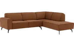 Goossens hoekbank hercules bruin microvezel - 8235136-goossens-hercules-bank-microvezel-bruin-01