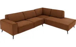 Goossens hoekbank hercules bruin microvezel - 8235136-goossens-hercules-bank-microvezel-bruin-01