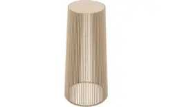 Goossens excellent zuil rosa beige metaal - 8235200-goossens-excellent-rosa-kleinmeubel-metaal-01
