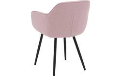 Goossens basic eetkamerstoel lize roze stof - 8235235-goossens-basic-lize-eetkamerstoel-stof-roze-02