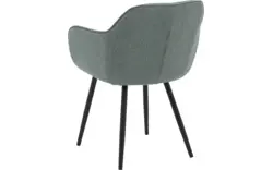 Goossens basic eetkamerstoel lize groen stof - 8235236-goossens-basic-lize-eetkamerstoel-stof-groen-01