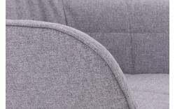 Goossens basic eetkamerstoel lize grijs stof - 8235237-goossens-basic-lize-eetkamerstoel-stof-grijs-01