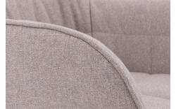 Goossens basic eetkamerstoel lize beige stof - 8235238-goossens-basic-lize-eetkamerstoel-stof-bruin-01