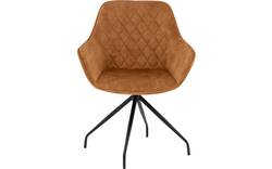 Goossens basic eetkamerstoel ebi geel stof - 8235240-goossens-basic-ebi-eetkamerstoel-stof-geel-01