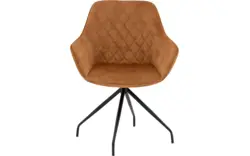 Goossens basic eetkamerstoel ebi geel stof - 8235240-goossens-basic-ebi-eetkamerstoel-stof-geel-01