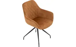 Goossens basic eetkamerstoel ebi geel stof - 8235240-goossens-basic-ebi-eetkamerstoel-stof-geel-01