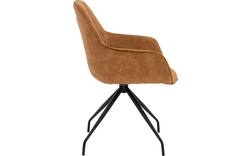 Goossens basic eetkamerstoel ebi geel stof - 8235240-goossens-basic-ebi-eetkamerstoel-stof-geel-01