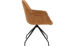 Goossens basic eetkamerstoel ebi geel stof - 8235240-goossens-basic-ebi-eetkamerstoel-stof-geel-01
