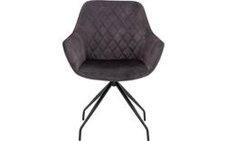 Goossens basic eetkamerstoel ebi grijs stof - 8235242-goossens-basic-ebi-eetkamerstoel-stof-grijs-01
