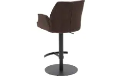 Goossens barstoel laurens bruin stof - 8235254-goossens-laurens-barstoel-stof-01