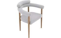 Goossens excellent eetkamerstoel splinter grijs stof - 8235284-goossens-excellent-splinter-eetkamerstoel-stof-grijs-01