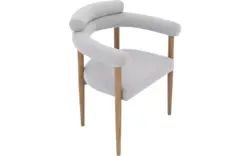 Goossens excellent eetkamerstoel splinter grijs stof - 8235284-goossens-excellent-splinter-eetkamerstoel-stof-grijs-01