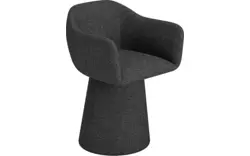 Goossens eetkamerstoel liselot grijs stof - 8235297-goossens-liselot-eetkamerstoel-stof-grijs-01