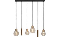 Goossens hanglamp aurora zwart metaal - 8235336-01