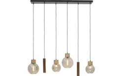Goossens hanglamp aurora zwart metaal - 8235336-02