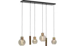 Goossens hanglamp aurora zwart metaal - 8235336-02