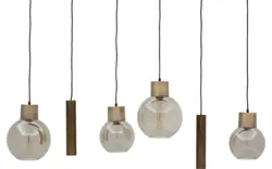 Goossens hanglamp aurora zwart metaal - 8235336-02