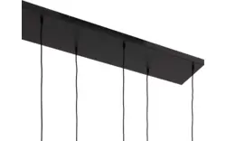 Goossens hanglamp aurora zwart metaal - 8235336-02